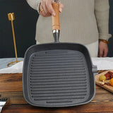 Poêle Grill Fonte Carrée 24cm - Purcook