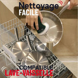 Poêle Inox 18/10 Professionnelle 7 Plis - Cuisson Saine Sans Toxines - Purcook