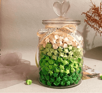 Pot en verre transparent avec couvercle hermétique – Réutilisable et pratique - Purcook