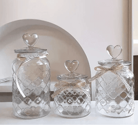 Pot en verre transparent avec couvercle hermétique – Réutilisable et pratique - Purcook