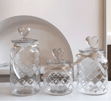 Pot en verre transparent avec couvercle hermétique – Réutilisable et pratique - Purcook