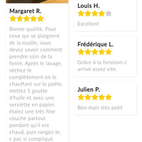 Poêle en fonte mini. - Purcook