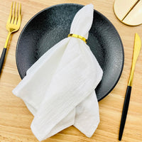 Serviette de table en coton 30×43 cm – Lot de 6 - Purcook
