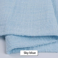 Serviettes de table chic en coton gaze – Lot de 6 - Purcook