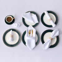 Serviettes de table chic en satin clair. - Purcook