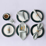 Serviettes de table chic en satin clair. - Purcook