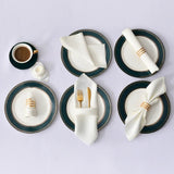 Serviettes de table chic en satin clair. - Purcook