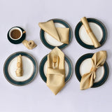 Serviettes de table chic en satin clair. - Purcook