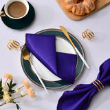 Serviettes de table chic en satin - Purcook