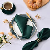 Serviettes de table chic en satin - Purcook