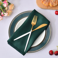 Serviettes de table chic en satin - Purcook