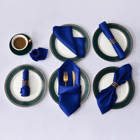 Serviettes de table chic en satin - Purcook
