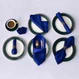 Serviettes de table chic en satin - Purcook