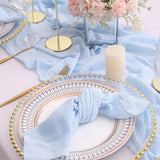 Serviettes de table chic par lot – 10 pièces gaze de coton - Purcook