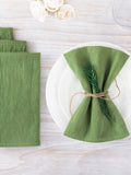 Serviettes Table Coton 30×43cm Lot 6 - Purcook