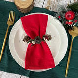 Serviettes Table Coton 30×43cm Lot 6 - Purcook