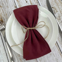 Serviettes Table Coton 30×43cm Lot 6 - Purcook