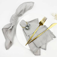 Serviettes Table Coton 30×43cm Lot 6 - Purcook