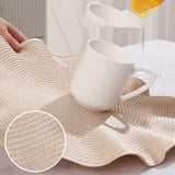 Set de 4 sets de table ronds tressés – Élégants et résistants - Purcook