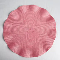 Set de 4 sets de table ronds tressés – Élégants et résistants - Purcook