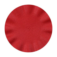 Set de 4 sets de table ronds tressés – Élégants et résistants - Purcook