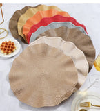 Set de 4 sets de table ronds tressés – Élégants et résistants - Purcook