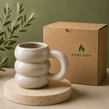Tasse Café Céramique 420ml Style Nordique -Mug Élégant - Purcook