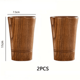 Tasses Bois Naturel Style Scandinave - Café Thé Bière 250ml - Purcook