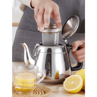 Théière Bouilloire Inox 1,5L avec Filtre | Tous Feux | Sans BPA | Purcook - Purcook