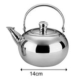 Théière Inox 18/10 avec Filtre Infuseur - Tous Feux Sans BPA - Purcook