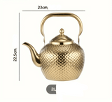 Théière Inox Élégante 1,5L | Design - Purcook théière en acier inoxydable ,infuseur ,bouilloire inox , isotherme filtre , alternative théière en inox crystel , Amazon ,Ikea ,Cdiscount  , bodum