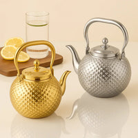 Théière Inox Élégante 1,5L - Design - Purcook