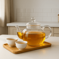 Théière Verre Borosilicate 400ml - 1L | Filtre Inox - Purcook