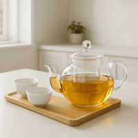 Théière Verre Borosilicate 400ml - 1L | Filtre Inox - Purcook