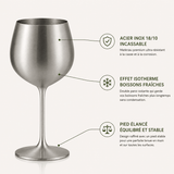 Verre à Cocktail inox - Design Chic Élégant Résistant - Purcook