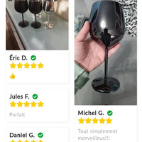 Verre chic à cocktail. - Purcook verre en inox à cocktail  - Purcook verre inox verre acier inoxydable