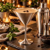 Verre Martini Inox sur Pied – Coupe à Cocktail, Dessert & Glace - Purcook